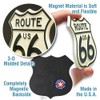 Route 66 Vintage Highway Sign Souvenir Magnet - Giant Size