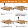 Sliding Pizza Peel, Non Stick Pizza Peel Slider 12 inch