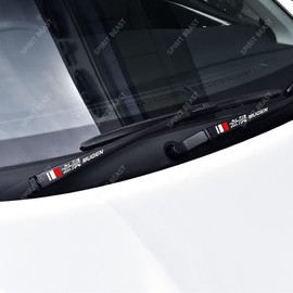 Infinite Wiper Stickers Set of 4, Left and Right 2 Pieces, For Honda Freed Fit, NBOX Custom, Vezel, NBox, Odyssey, Step Wagon Spuda, N-One, ZR-V, N-Van, For Cars, Stickers, Decals, Stylish,