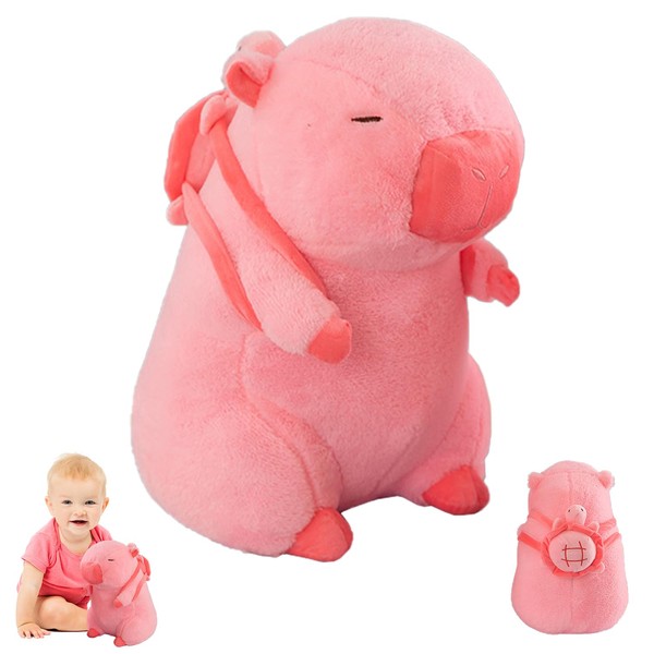 Yesmoyhe Capybara Cuddly Toy, 35 cm Capybara Stuffed Toy, Capybara