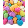 SweetGourmet Heart-Shaped Assorted Fruit Gummy Candy Dusted with Sugar, 1