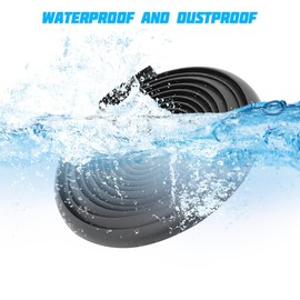 Norkmdi Car Door Seal Strip, 13Ft L Shaped Self Adhesive Soundproofing Vehicle Weather Stripping, Dustproof Automotive Doors Windows Trunk Edge Trim, Universal for SUV RV Truck