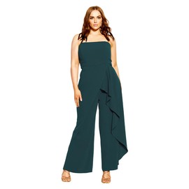 City Chic Women's Plus Size Jumpsuit - Attract FF, 16