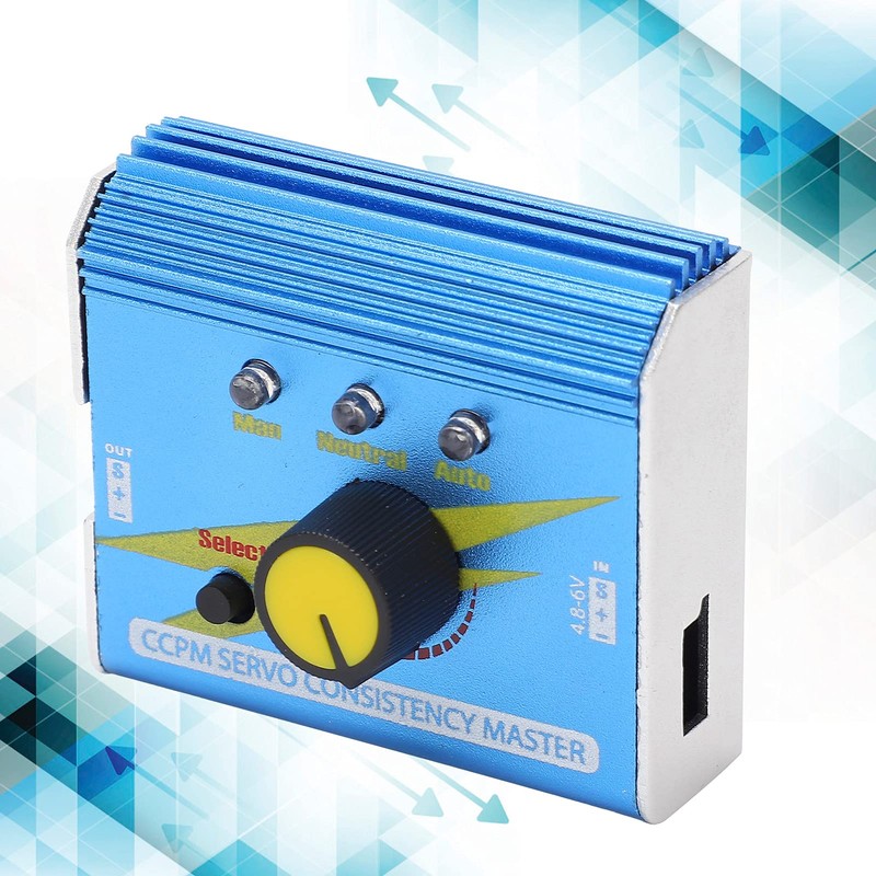 ECS Consistency Speed Controller, Servo Tester Lightweight Easy Operation Reliable