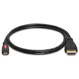Cmple Micro HDMI to HDMI Cable Gold Plated - 3 Feet