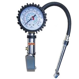 Mauk Analogue Professional Air Tyre Inflator, Pack of 1, 1860