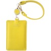 Sunny Side pu-fe Pass Case Yellow 6.7 X/10 cm JW