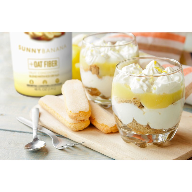 Smartfruit Sunny Banana + Oat Fiber, 100% Real Fruit Purée,