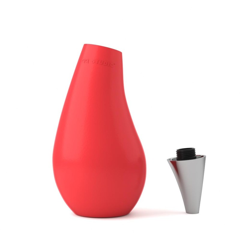 Kitchen Bathroom Squeeze Dish Soap Dispenser Tear Drop Shape with