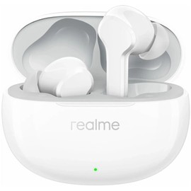realme T110 AI ENC Noise Cancelling Wireless Earbuds, Lightweight in-Ear Buds, 10mm Dynamic Bass Driver, Heavy Bass, 38H Battery, Wireless Charging, Bluetooth 5.4, IPX5 Water Resistance - (Pop White)