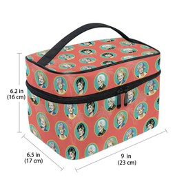 Bad Bananas Golden Girls - Soft Cosmetic Case/Makeup Bag - Golden Girls Gifts For Women