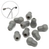 10pcs Stethoscope Ear Tips Replacement Earplugs Earbuds Ear Pieces Super