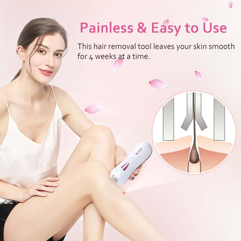 Facial Epilator for Women Smooth Glide Epilator - Face Epilator