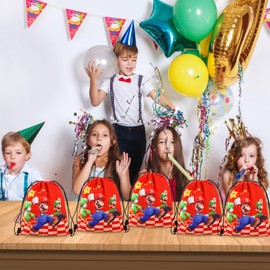 Heartsking Drawstring Bag, Party Bag Fillers PE Bags for Girls Boys Swimming Drawstring Gift School Supplies Stationery Sports Gymnastics or Trainers Travel Gym Fitness for Kids