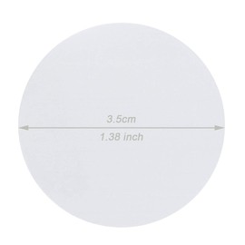 DoHope 25 pares de protectores de pezones invisibles para hombre, para evitar rozaduras en el pezón, 3 cm, 3,5 cm translúcido, Large