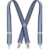 Playshoes Unisex Kids Fully Adjustable Elasticated Striped Suspenders Braces, Blue