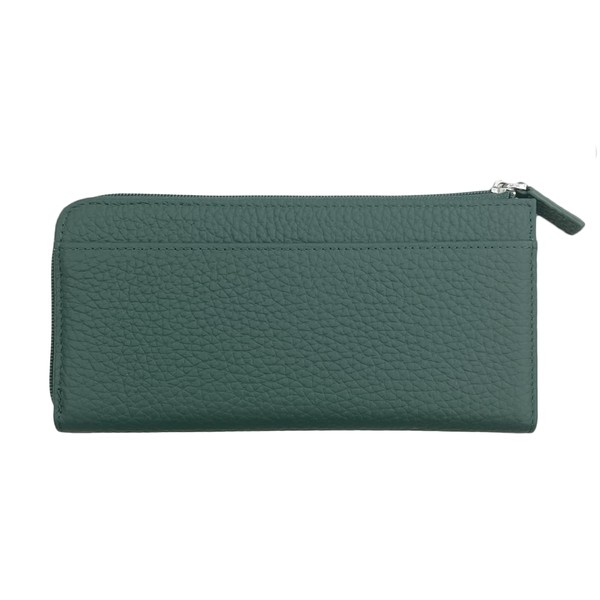 Giselle Long Wallet, Genuine Leather, Thin, Lightweight, Large Capacity, Prevents