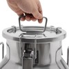 10L/ 2.64gal Stainless Steel Milk Can Sealed Bucket Wine Barrel
