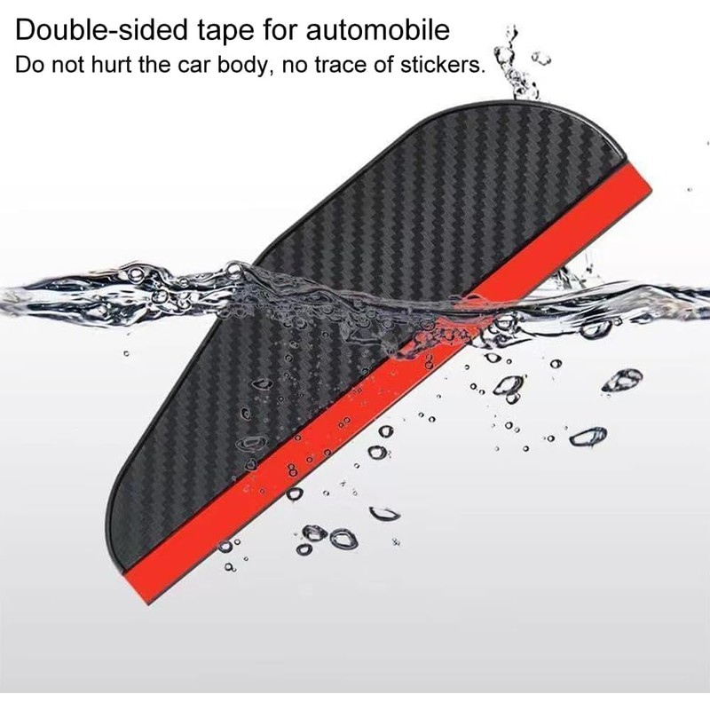 Car Rear View Mirror Rain Visor Guard, Auto Side Mirror