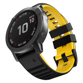 MYSNBKN Bands Compatible with Garmin Fenix 6/6 Pro Band,22MM Classic Accessory Sport Band Strap for Fenix 5 Plus/Fenix 5 /Forerunner 935/Forerunner 945/Approach s60/ Quatix 5 Smart Watch