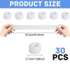 Finger Bandages 30pcs Bobs Thumb Bandage Finger Bandage Tubular White