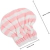 Toalla de Microfibra para Secar el Cabello, 2 Piezas, Gorro