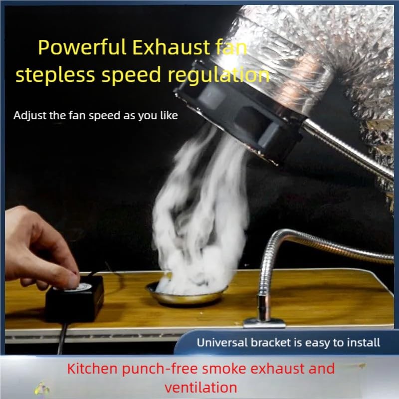 Fume Extractor Adjustable Suction Power Solder with 10-foot smoke exhaust