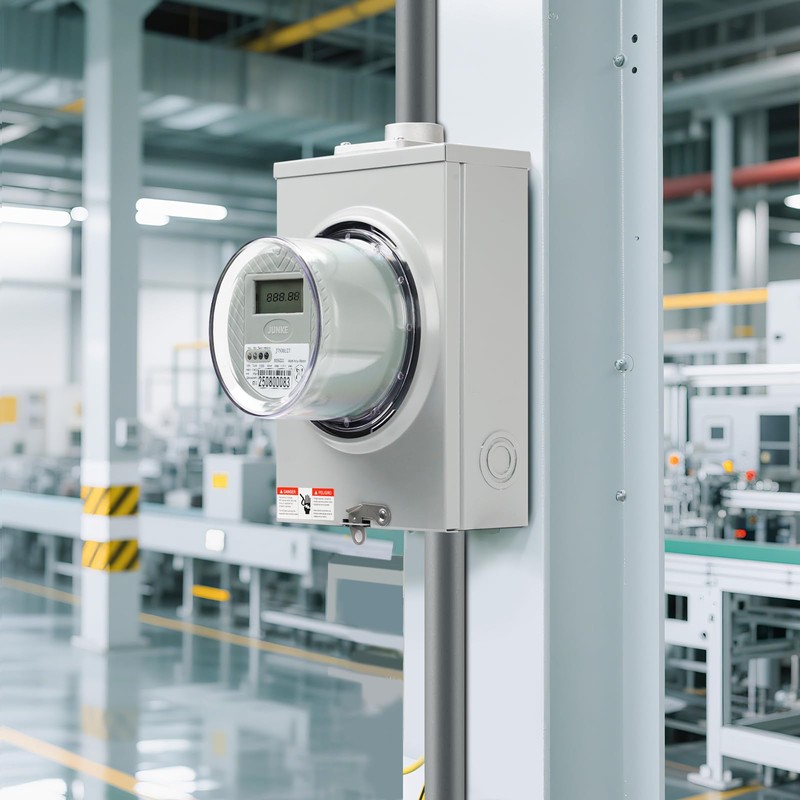 Digital Electric Meter,120V 2 Wire KWH Meter,Watt Meter, Used for