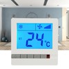 LCD Digital Thermostat Delay Compressor Protection Fan Coil Unit Temperature
