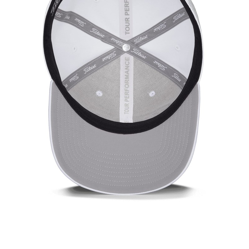 Titleist Men's Tour Performance Golf Hat White/Black