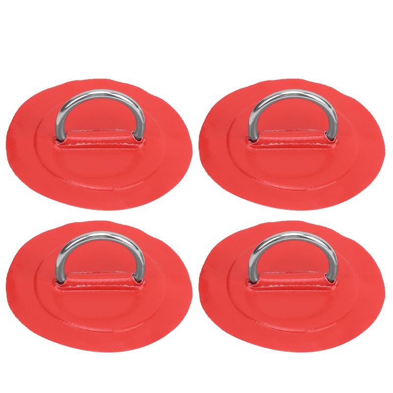 4pcs Inflatable Boat Kayak DRing Pad Patch Marine Fixed Buckle