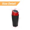 Osilly Car Trash Can with Lid, Diamond Design Small Portable
