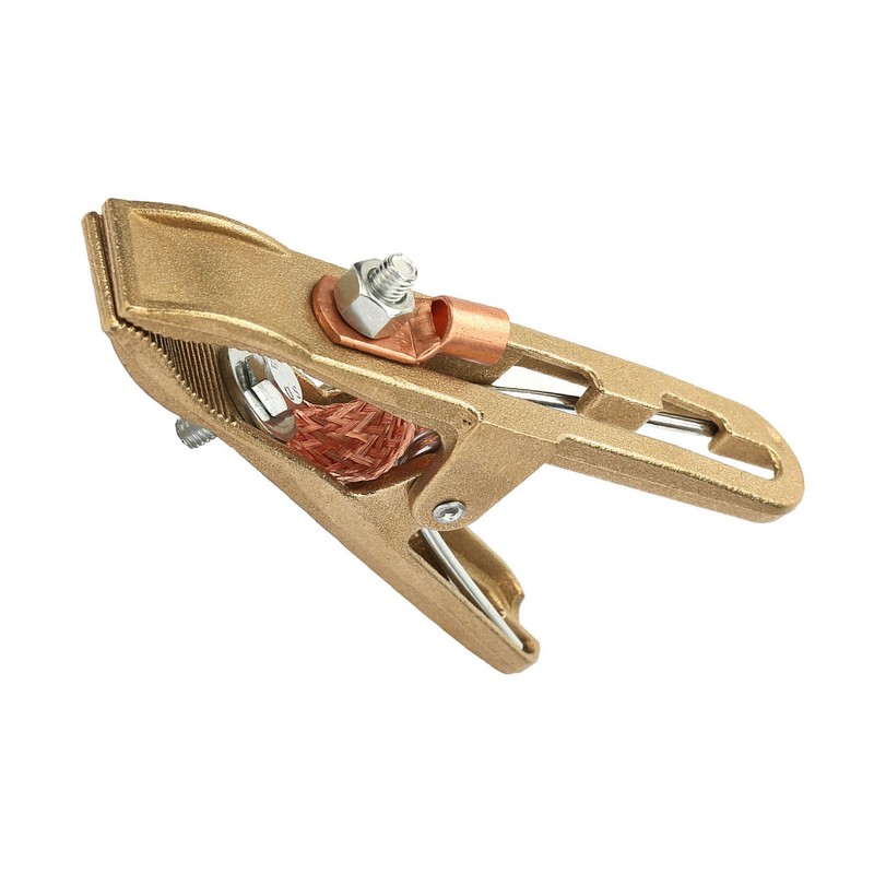 260/300/500A Brass Material A Shape Ground Welding Earth Clamp for
