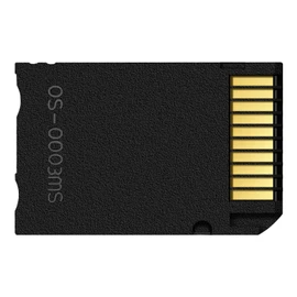 Memory Stick Adapter for PSP, Micro SD to Memory Stick PRO Duo MagicGate Card Compatible with Camera, Handycam, Cell Phone & PSP 1000/2000/3000