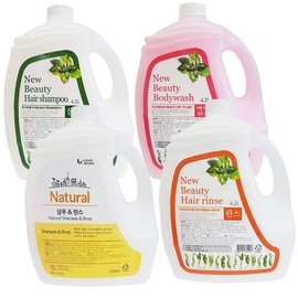 New Beauty Large Capacity Shampoo Rinse Body Wash 4200ml Refill New Beauty Large Capacity Body Wash 4200ml / 뉴뷰티 대용량 샴푸린스바디워시 4200ml 리필용 뉴뷰티 대용량 바디워시 4200ml