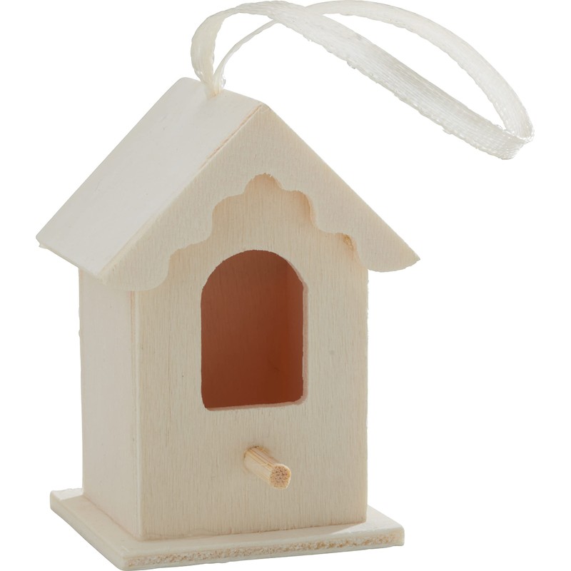 8 DECORATIVE BIRD HOUSE HANGING WOODEN BIRD HOUSE Craft Decorating