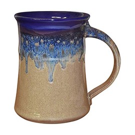 Clay in Motion Large Mug - Cobalt Canyon
