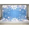 Winter Snowflake Backdrop Wonderland Christmas Photography Background for Kids Merry