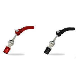 2Pcs Bike Black and Red Each Seat Clamp Bicycle Seat Quick Release Clip Bar Bike Seat Clamp Bolt M6*65 Seat Clamps Seats and Saddles