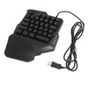 One Handed Gaming Keyboard 35 Keys Portable Gaming Keypad Backlight