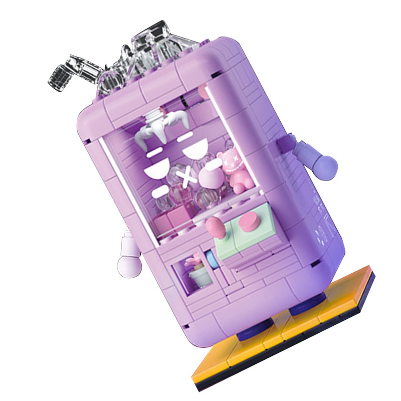 Doll Machine Mini Building Blocks Bricks Set Mini Claw Catch