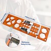 Track Saw Square Guide Rail Accessory,Guide Rail Square,Enhanced Stability for
