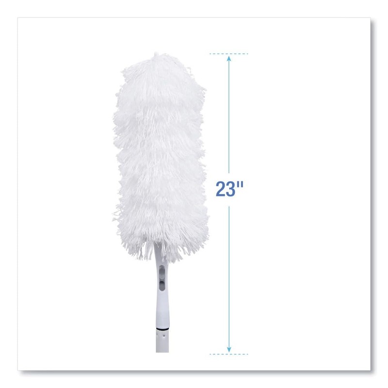 Boardwalk BWKMICRODUSTER 23 in. Washable MicroFeather Duster - White