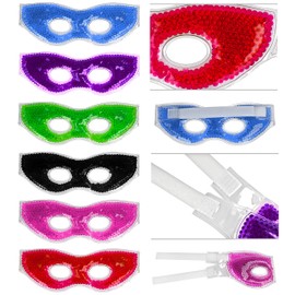 Cooling glasses for eyes with gel beads cooling mask eye cooling mask eye cooling mask eye cooling mask face eye compress eye circles pearl beads cooling eye mask