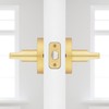 Kwikset Halifax Interior Passage Door Handle, Lever for Closet and