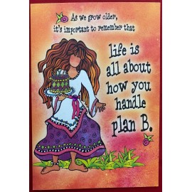 Blue Mountain Arts Greeting Card Happy Birthday how you handle plan B