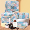 NATINSA Cute Makeup Bag for Women(4 Pcs), Travel Cosmetic Bags,