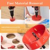 GARHWAL Bi-Metal Hole Saw 120 mm, Drill Bit, Hole Drill,