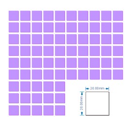 YSHIHE 80 Pcs Painting Glue Clay Wax Tools Diamond Art Wax Set for 5D Diamond Art Accessories - Violet