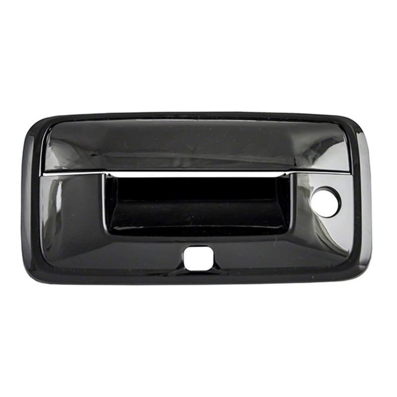 Brighter Design Matte Black Tailgate Handle Cover w/Cam Cutout for